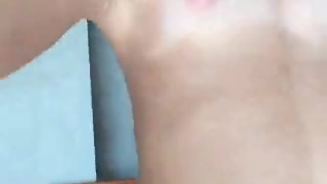 Showing my pussy and my chest on camera